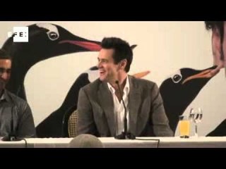 Jim Carrey: Working with penguins was fun and unpredictable