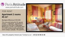 1 Bedroom Duplex for rent - Boulogne Billancourt, Boulogne Billancourt - Ref. 4371