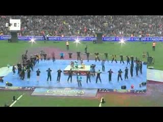 Barcelona celebrates Champions League win