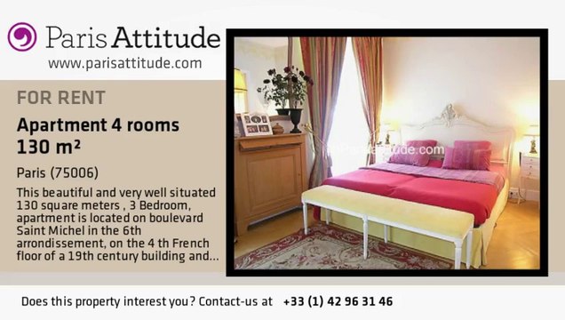 3 Bedroom Apartment for rent - Quartier Latin/St Michel, Paris - Ref. 6063