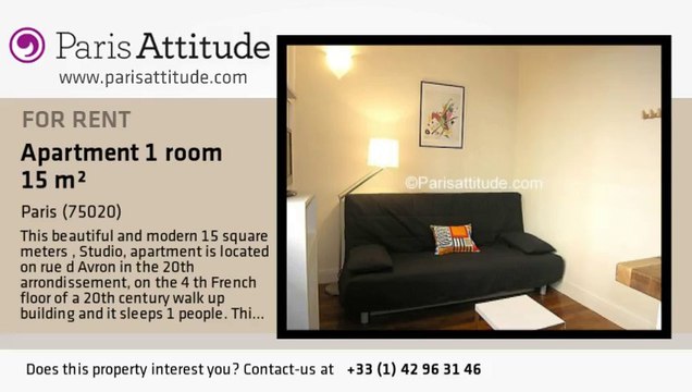 Studio Apartment for rent - Porte de Vincennes, Paris - Ref. 6322
