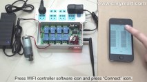 Smartphone Wi-Fi Controller AC or DC Output for DC Motor (iOS system)