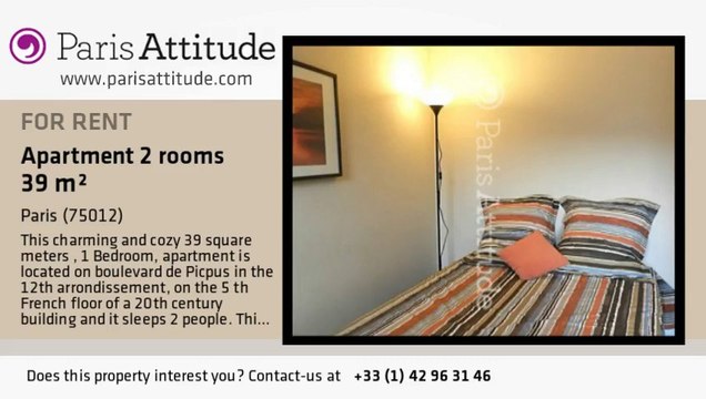 1 Bedroom Apartment for rent - Porte de Vincennes, Paris - Ref. 3116