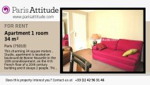 Studio Apartment for rent - Grands Boulevards/Bonne Nouvelle, Paris - Ref. 6607