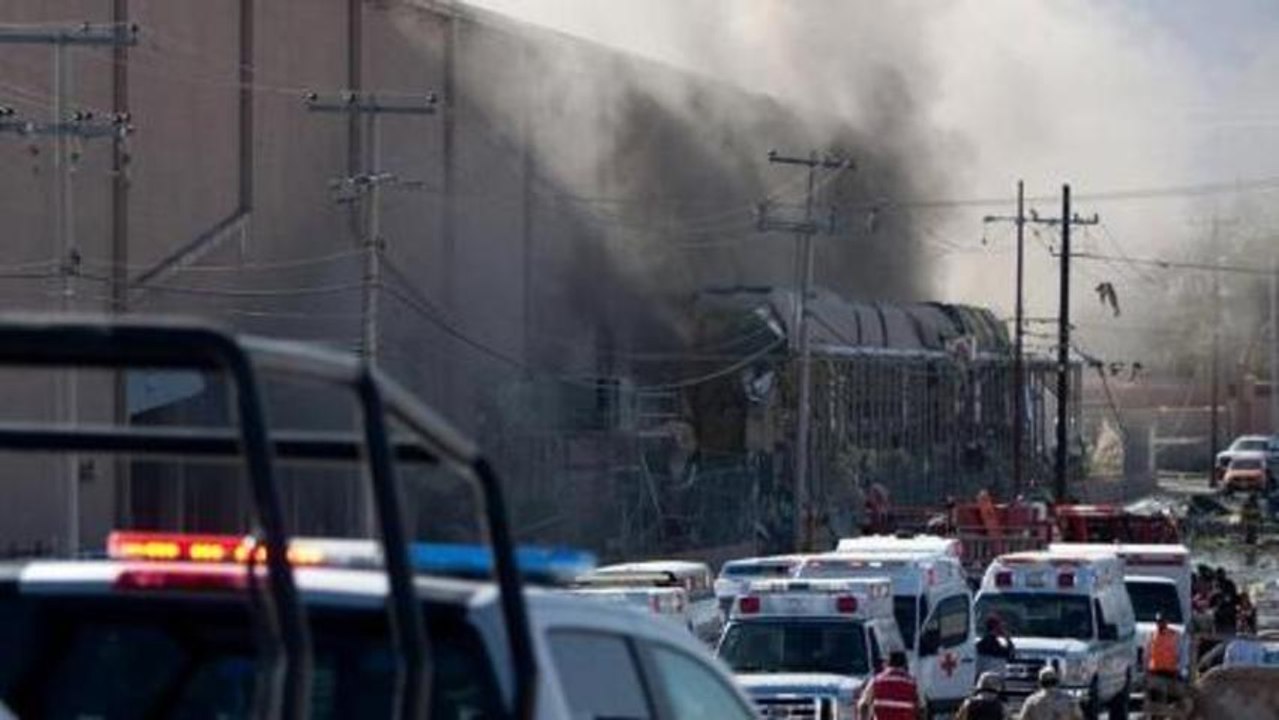 Deadly blast at Mexico candy factory
