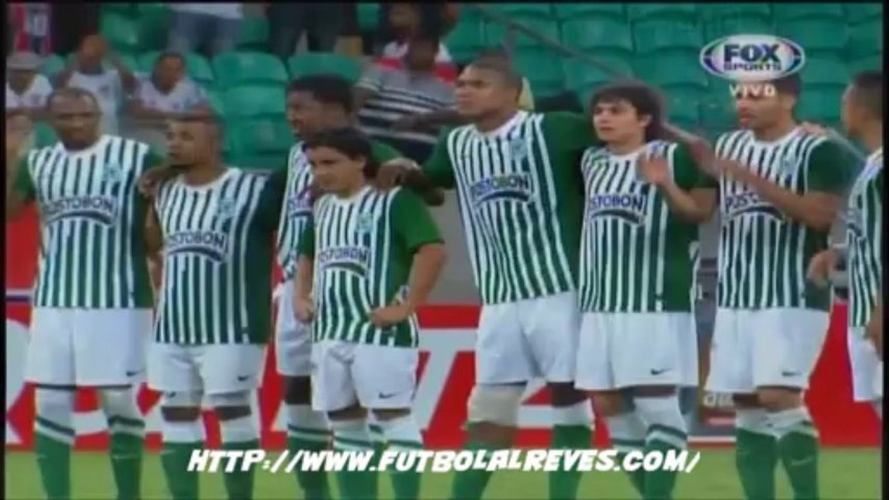 Bahía 1(3)-(4)0 Atlético Nacional (Radio Única) - Octavos de Final (Vuelta) Copa Sudamericana 2013