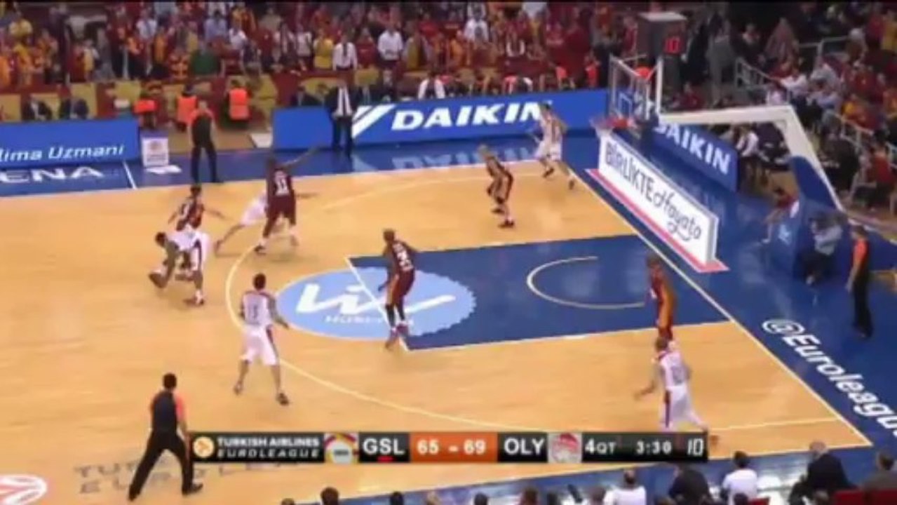 Galatasaray 67-78 Olympiacos