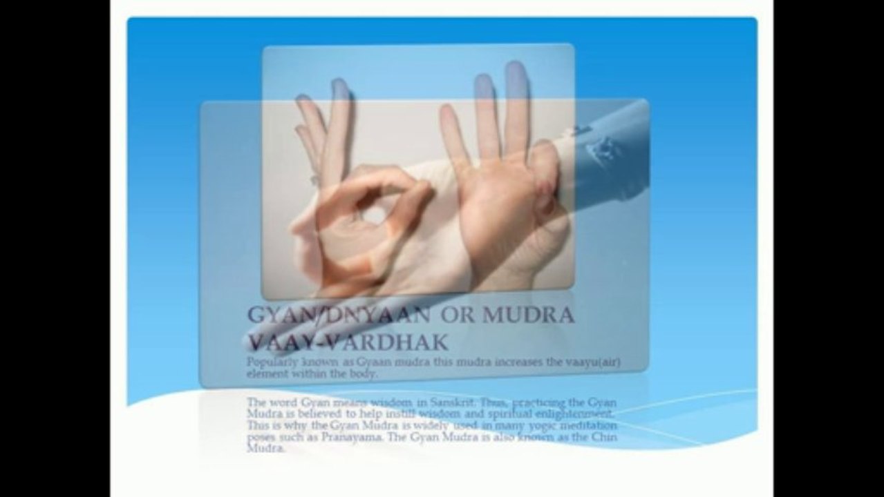 Gyanmudras