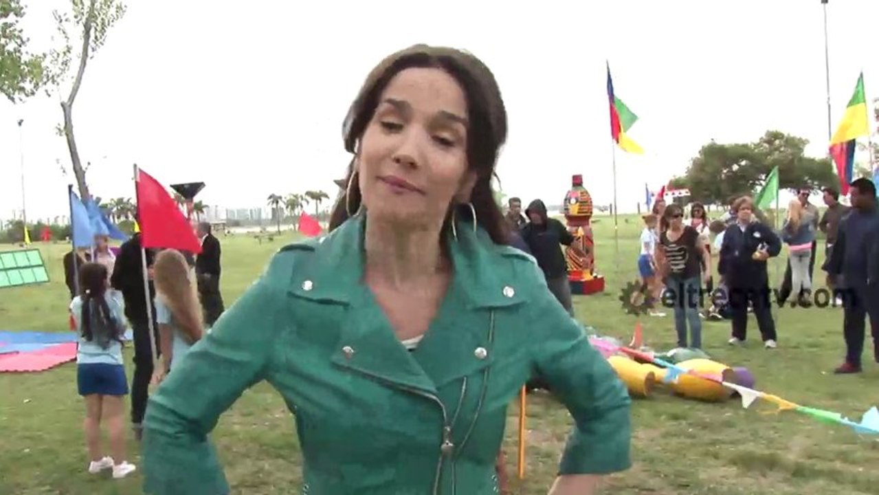 Filming of Solamente vos - Family day