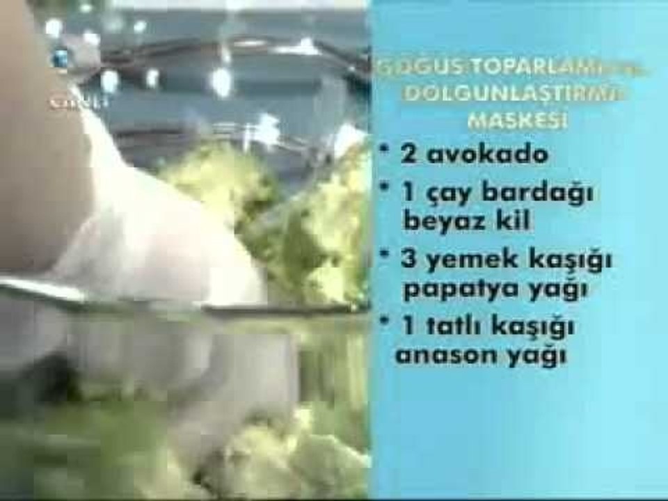 Göğüs Dikleştirici ve Sıkılaştırıcı Maske-Göğüs Dikleştiren Avakado Yağı Maskesi