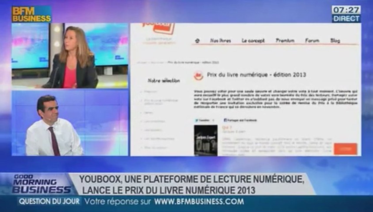 Yooboox: le livre quand vous voulez, où vous voulez, Hélène Morillon, dans GMB - 25/10