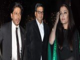 Shahrukh Aishwarya At Subhash Ghais Party