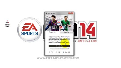 FIFA 14 - Free for PC, PS3 & Xbox 360 - Redeem Code - Crack File