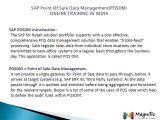 Sap Point Of Sale Data Management(POSDM)ONLINE TRAINING IN INDIA@magnifictraining.com