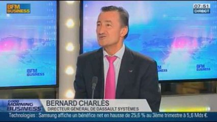 Révolution numérique dans l'industrie, Bernard Charlès, dans GMB - 25/10