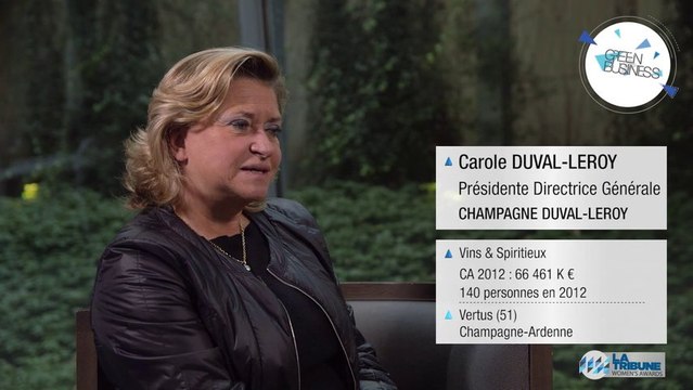 La Tribune Women's Awards - Carol DUVAL-LEROY - CHAMPAGNE DUVAL-LEROY