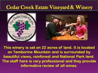 Mt. Tamborine Wineries