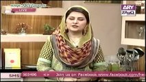 Hasb-e-Zauq with Samina Jaleel and Farhana Owais, Bihari Boti & Behari Qeema,24-10-13
