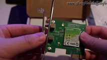 TP-LINK - TL-WN881ND (wireless N 300 PCIe) - Unboxing {Esclusiva italiana !}