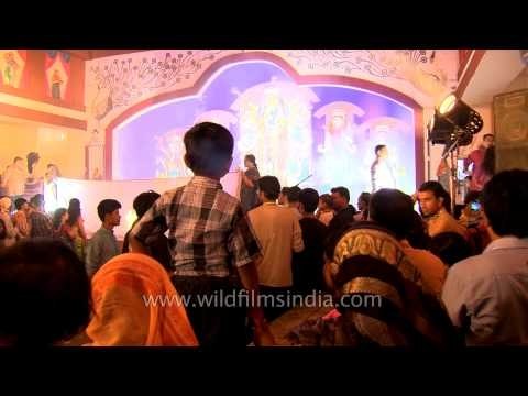 Rites and rituals underway: Durga Puja at CR Park