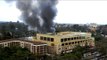 Smoke pours from Kenya mall as forces 'close in'; two militants dead