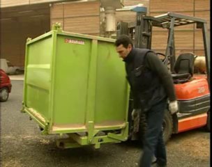 Benne basculante à porte frontale - Axess-industries