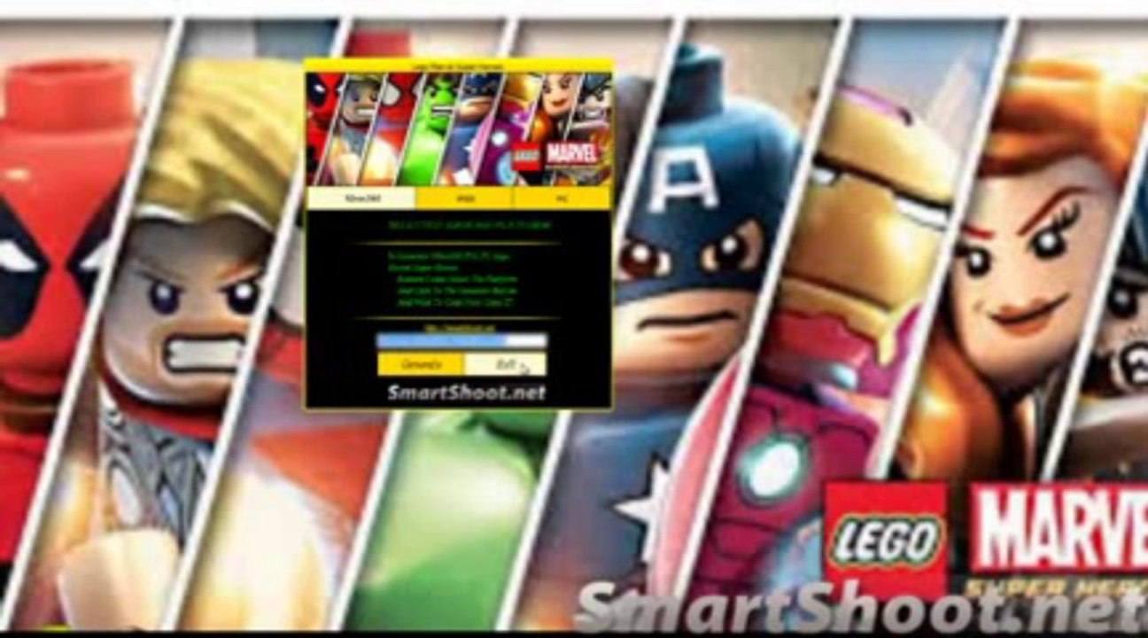 Lego Marvel Super Heroes Redeem Codes Generator Keygen : Crack : Link in Description + Torrent [Xbox360,PS3,PC]
