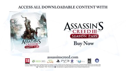 Assassin's Creed III The Tyranny of King Washington Wolf Power Trailer