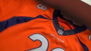 Nike elite jerseys for Denver Broncos #28 team color Orange reviews sale $22
