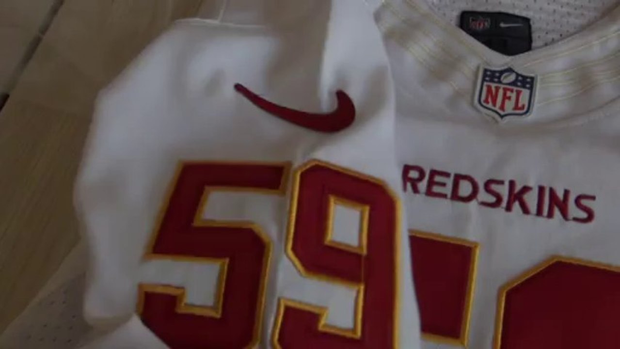 Unboxingjerseys.com Replica Nike Washington Redskins #59 London Fletcher Elite jersey review