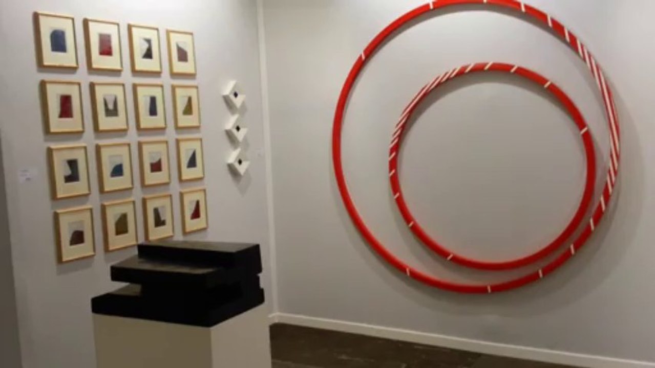 SLICK Art Fair Paris 2013 ● avec Morellet Molnar Denot Decq Doehler ● octobre 2013
