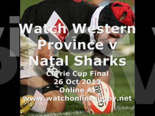 See Online Western Province vs Natal Sharks