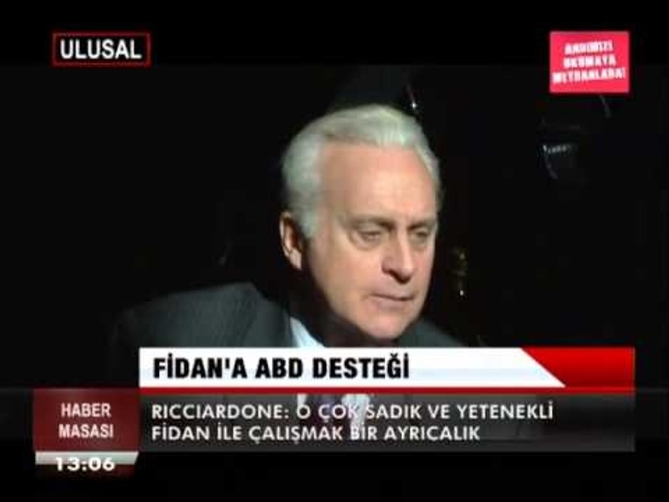 FİDAN'A abd DESTEĞİ
