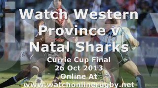 Watch Currie Cup 2013