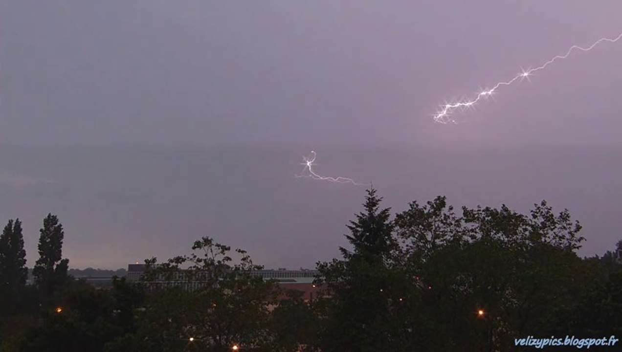 Orage Vélizy - Juin 2013