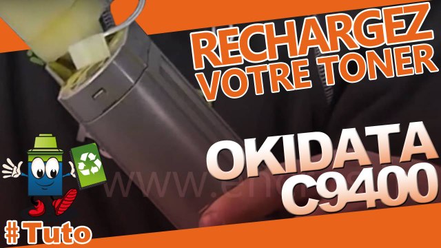 Comment bien recharger une cartouche toner Okidata C9400
