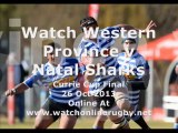 Western Province vs Natal Sharks Live Currie Cup