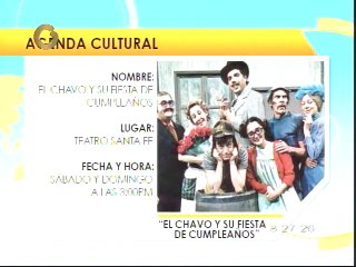 Revise la agenda cultural para los últimos días de octubre