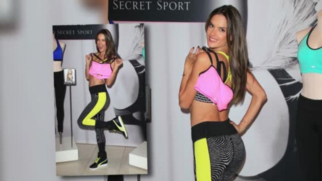Alessandra Ambrosio zeigt ihren trainierten Bauch im Sport-BH