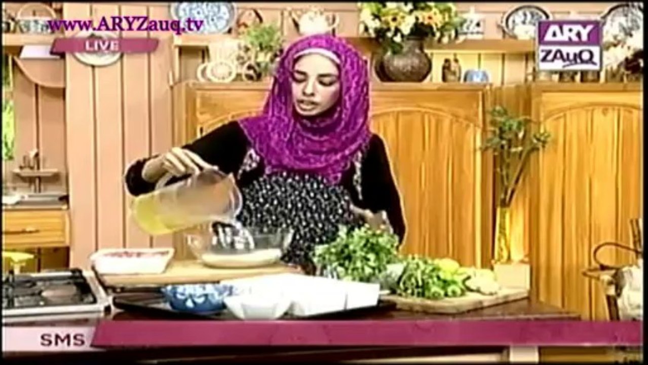 Home Cooking by Chef Maeda Rahat, Beef in Cilantro n Chili Pepper Sauce, Malai Kebab & Suji Paratha, 25-10-13