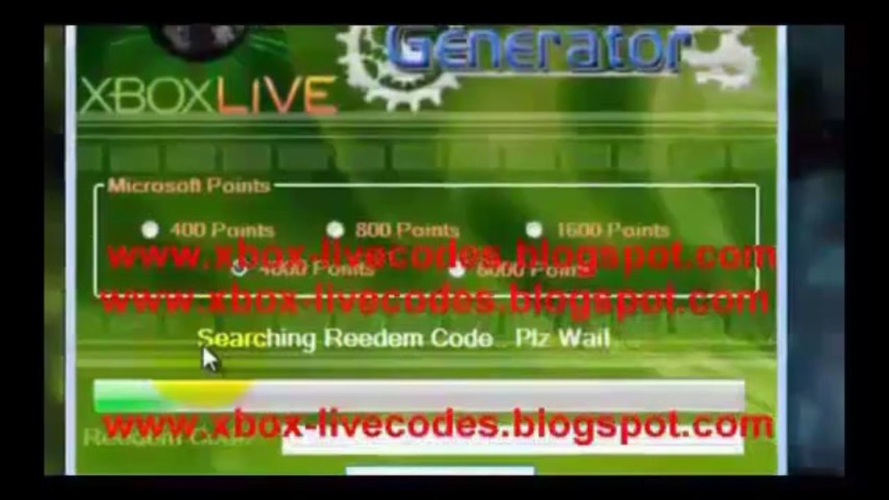Free Xbox Live Generator - with download link working 2013