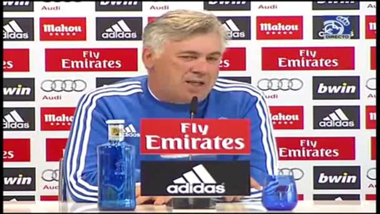Rueda de prensa de Ancelotti previa al partido contra el Barcelona