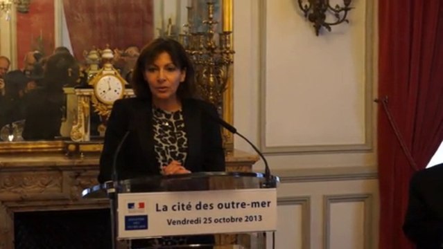 Lancement du projet Cité des Outre-mer - Discours d'Anne HIDALGO