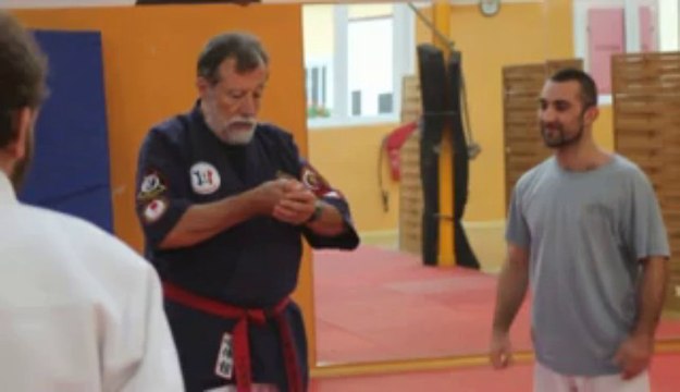 Travail avec Yubibo sur les tsubos de la main par Jean-Paul Bindel