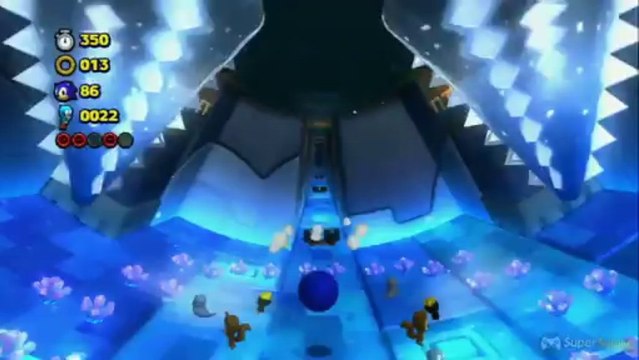 Soluce Sonic Lost World - Silent Forest Zone 3 : 5 anneaux rouges / red star rings