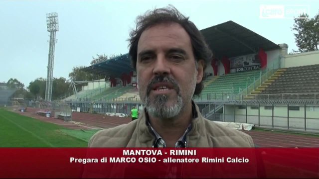 Icaro Sport. Mantova-Rimini, intervista a Marco Osio