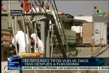Fukushima se prepara ante posible llegada de segundo tifón