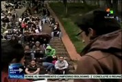 Estudiantes y campesinos protestan nuevamente en Colombia
