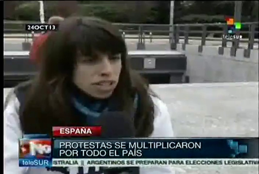 Huelga educativa española concluyó con movilizaciones masivas