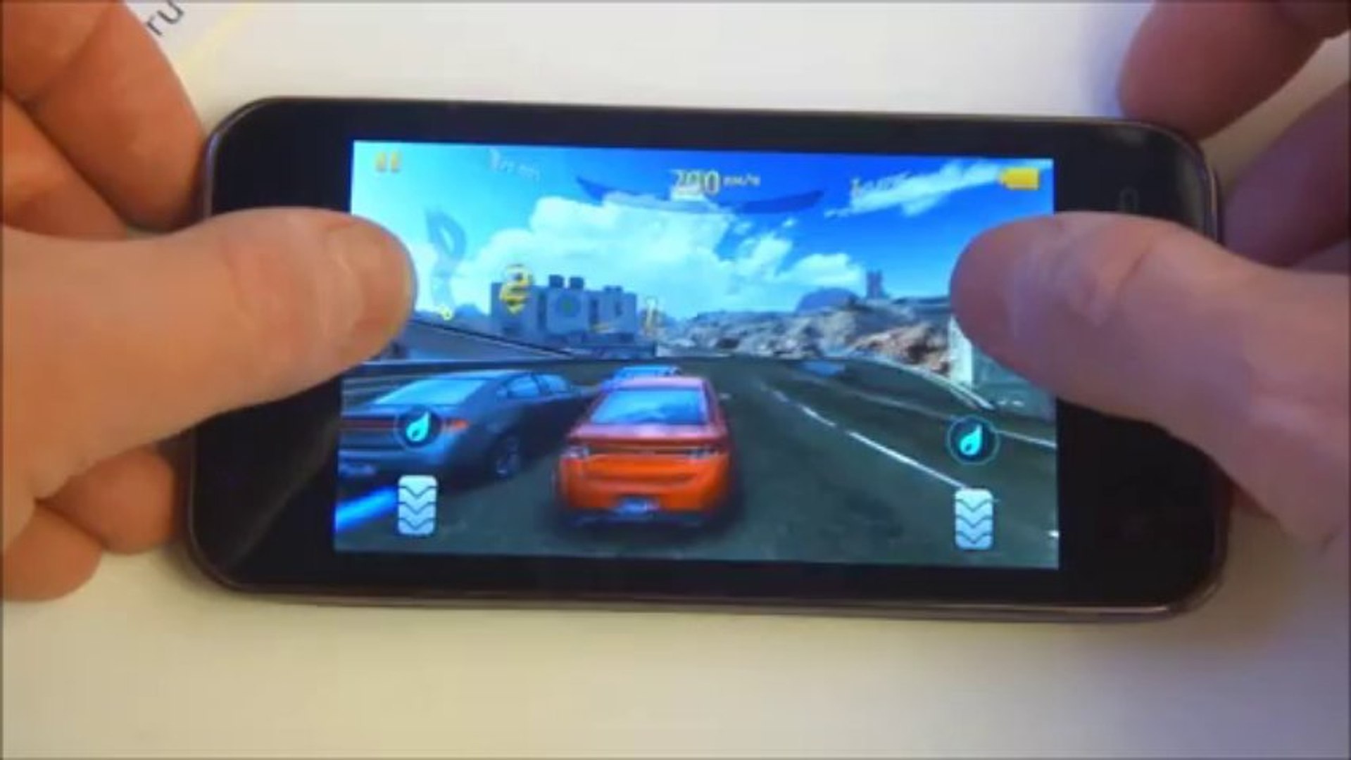 ⁣Fly IQ442 Quad Miracle 2 - демонстрация работы